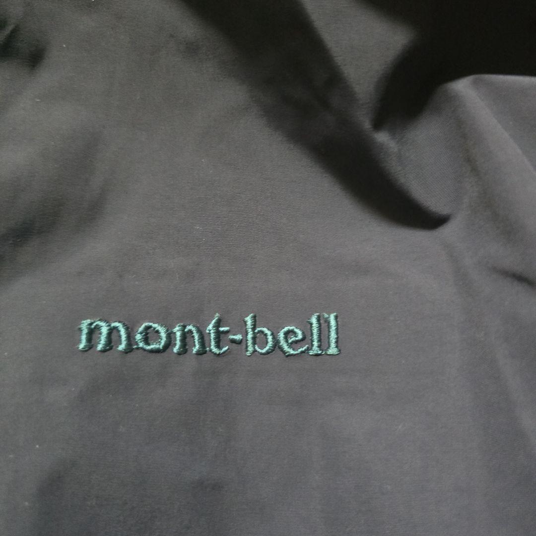 【希少/XL】モンベル マウンテンパーカー ポラテック 裏フリース 紺 高機能
