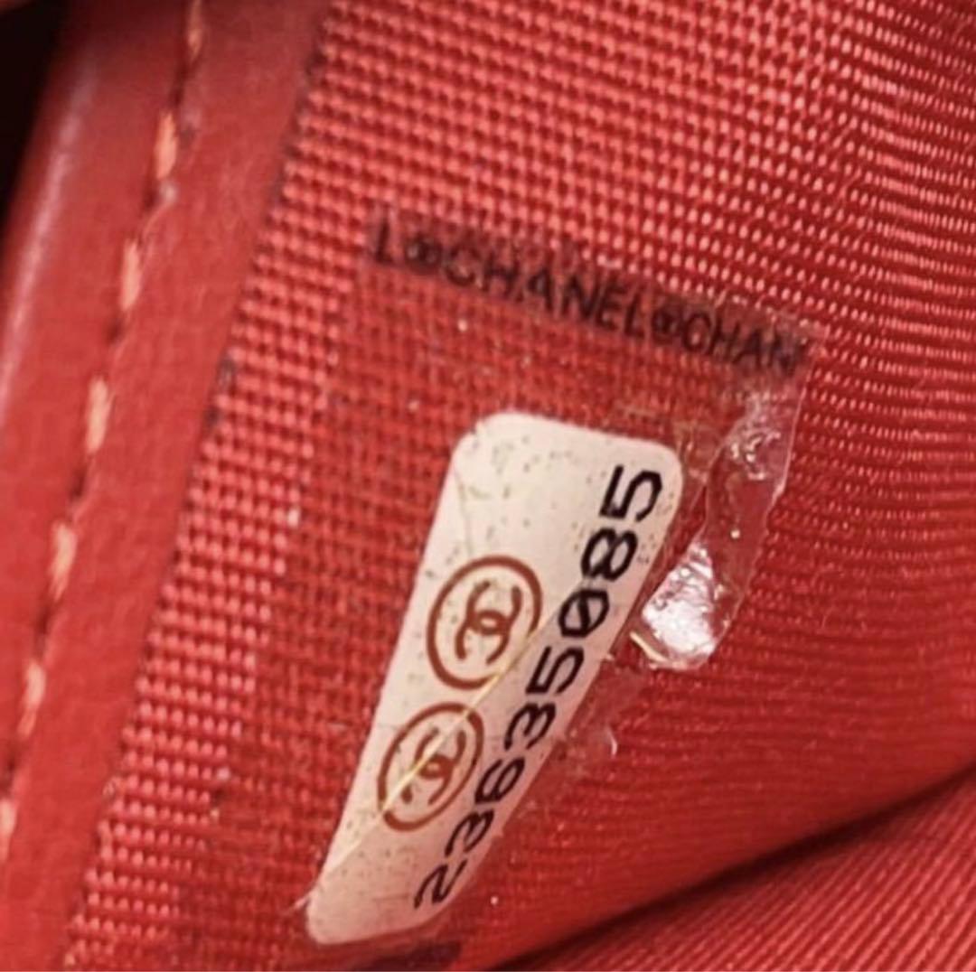 シャネル タイポグラフィー　マトラッセ　長財布　確実正規品