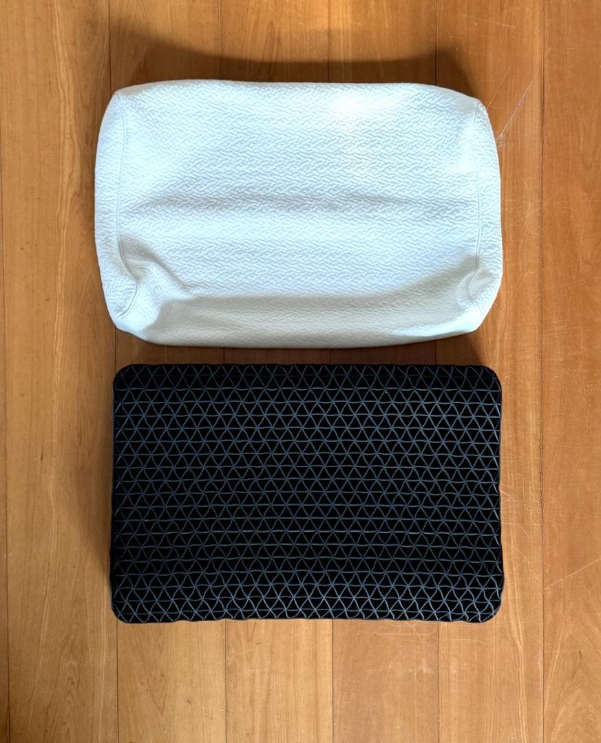 ヒツジのいらない枕 テンセル枕カバー付 まくら 低反発 高反発