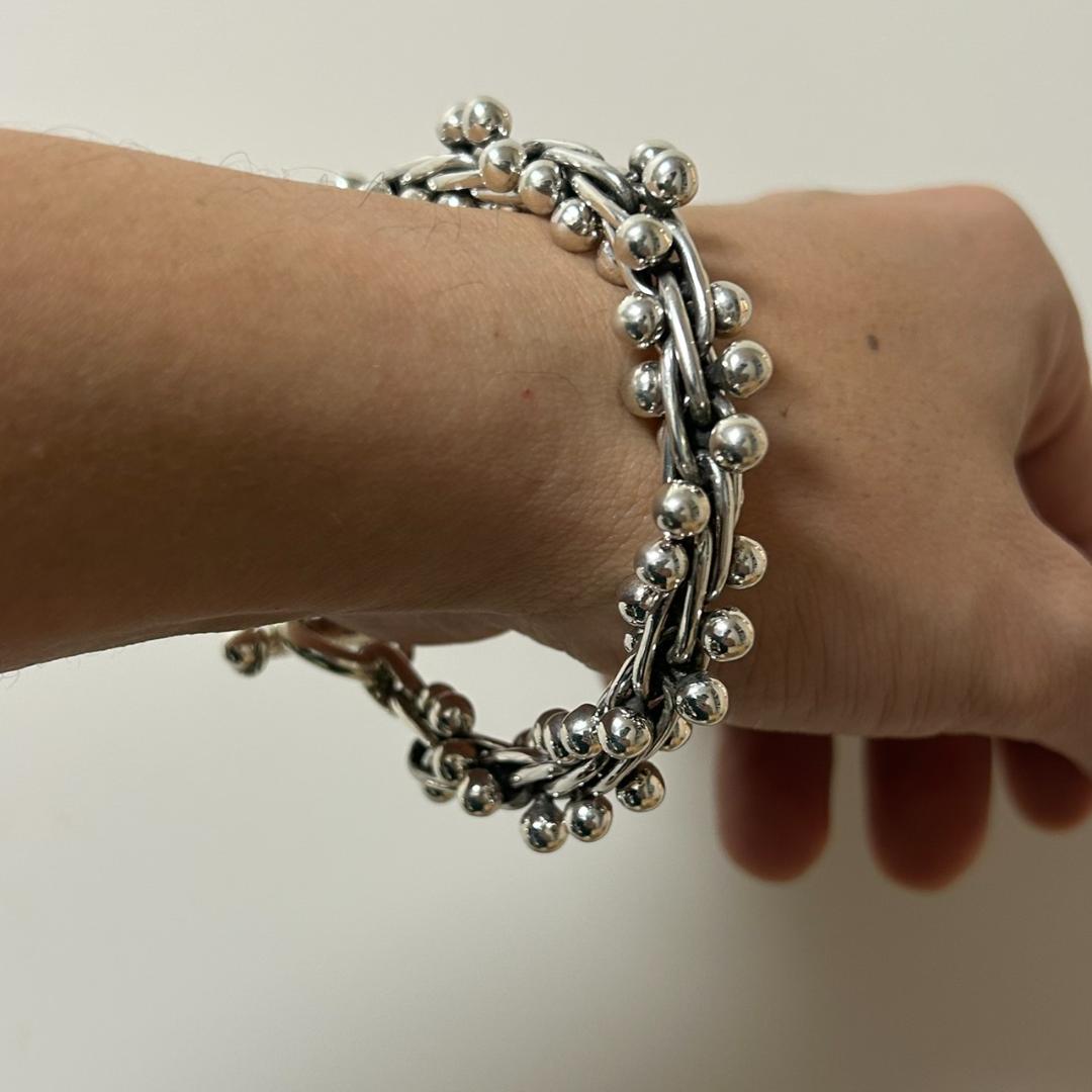 メキシコ製 MEXICO 22cm VINTAGE DNA ブレスレット 925