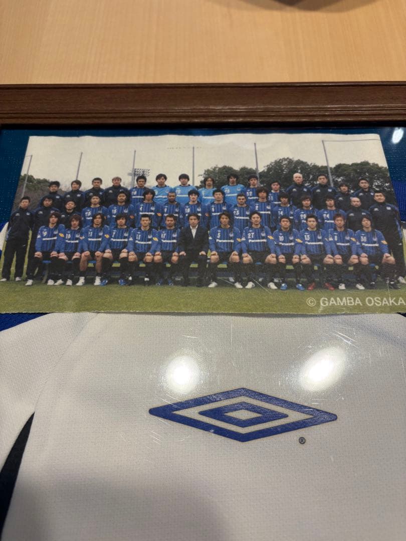 新品未使用　ガンバ大阪　遠藤保仁選手など　直筆サイン入　ユニフォーム