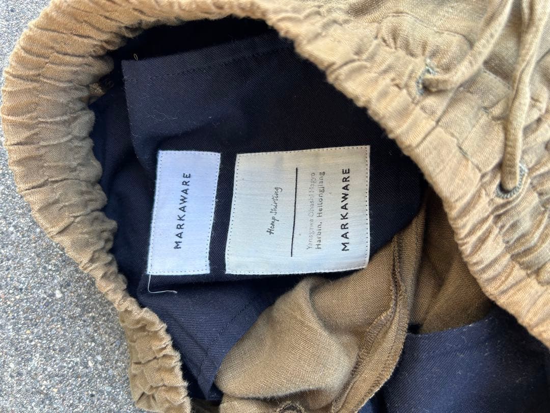 MARKAWARE comfort fit shirt セットアップ　サイズ2