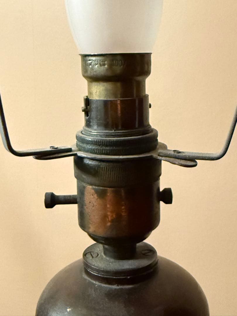 木製　アンティーク　フロアスタンド　フロアライト　間接照明