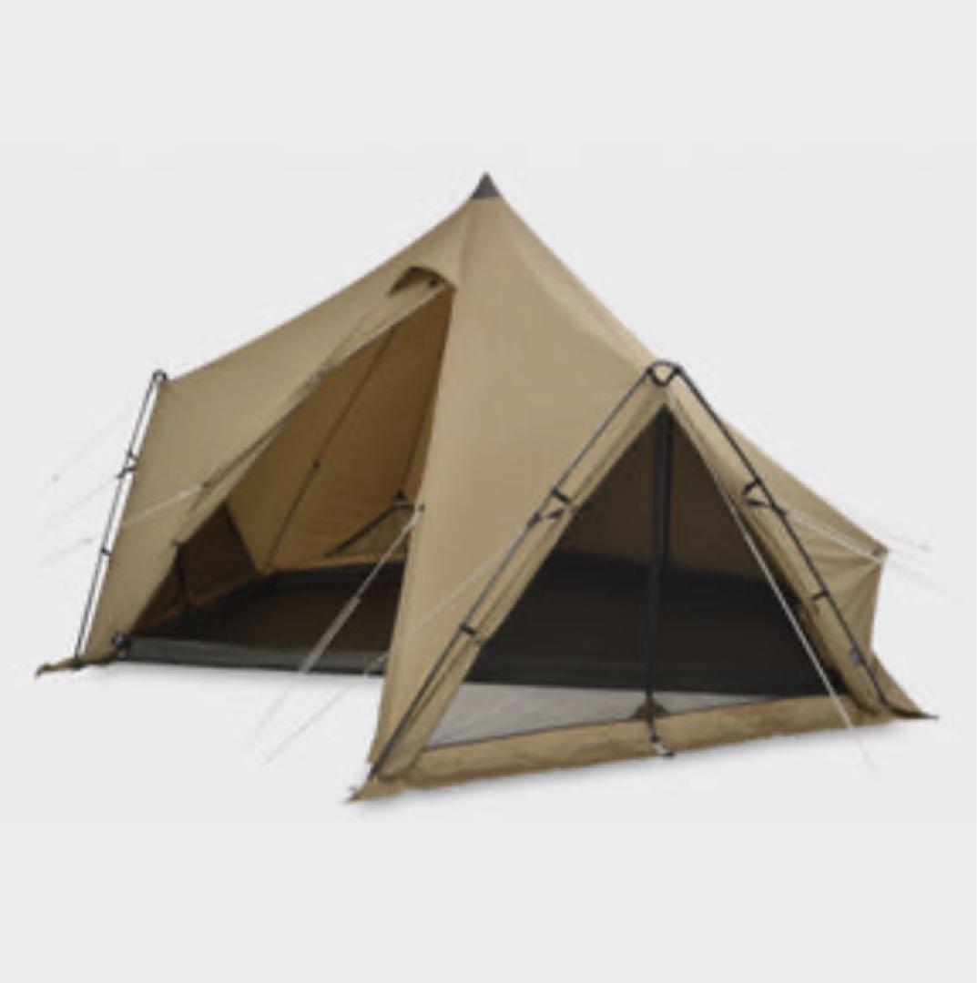 ゼクーM インナーテント　二股ポールつき