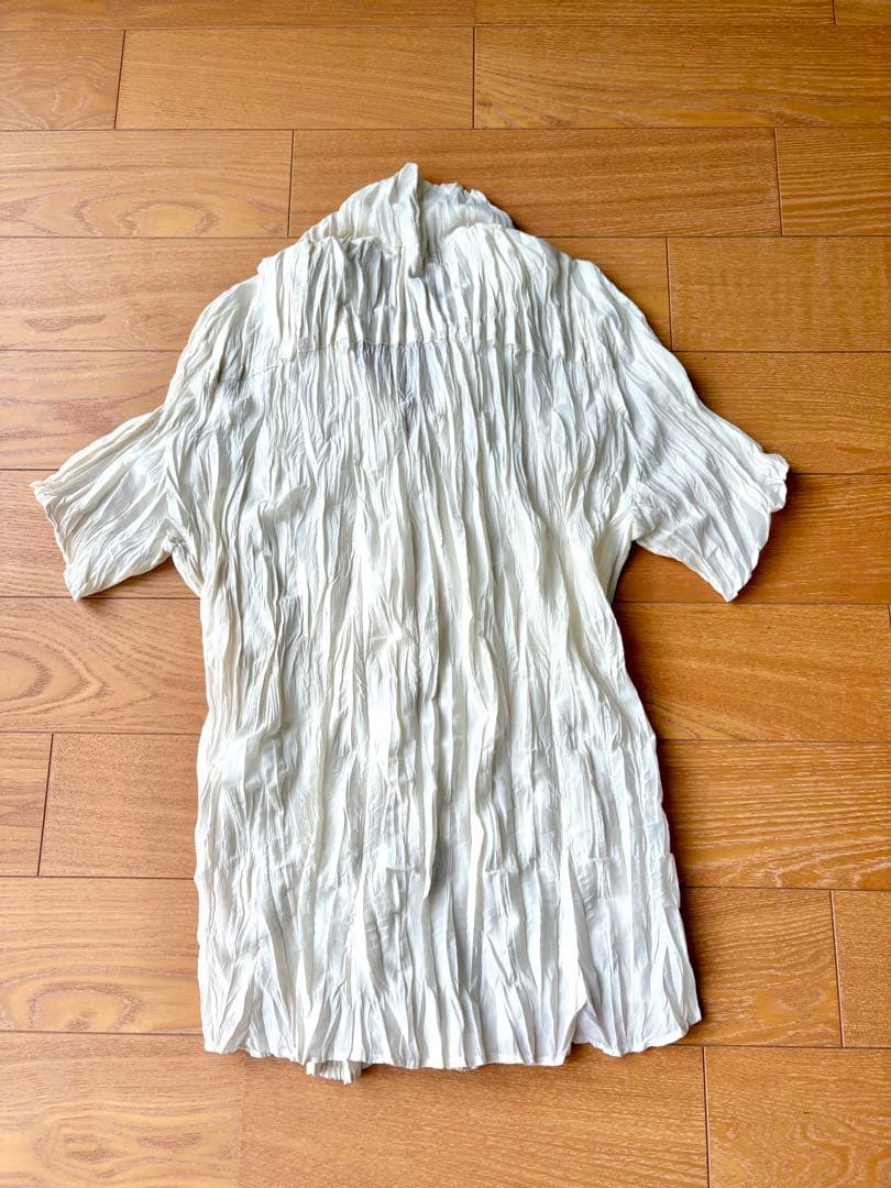 ISSEY MIYAKE・WHITE LABEL　イッセイミヤケ 半袖シャツ