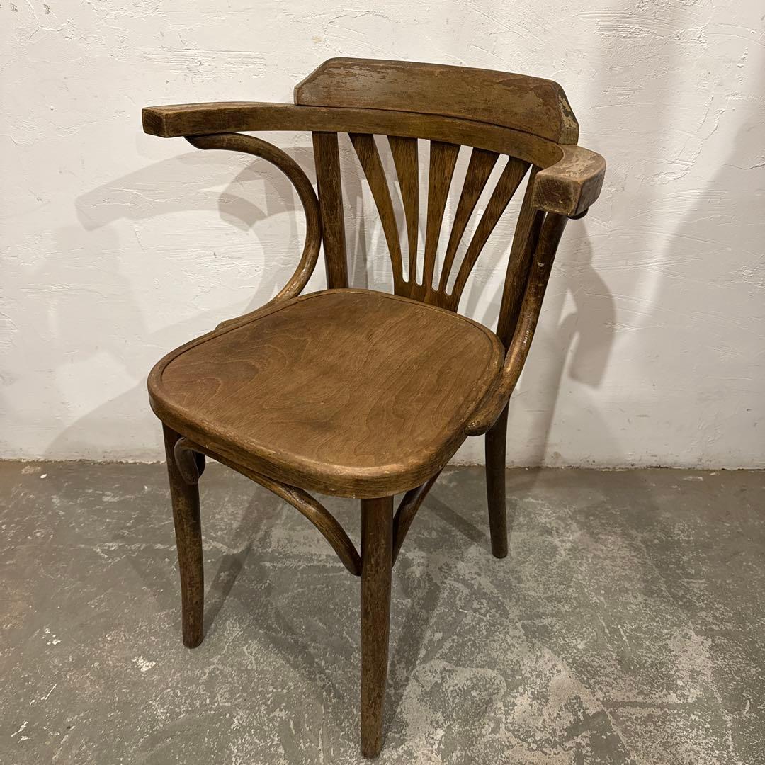 ヴィンテージ　ダイニングチェア　カフェチェア　アームチェア　2