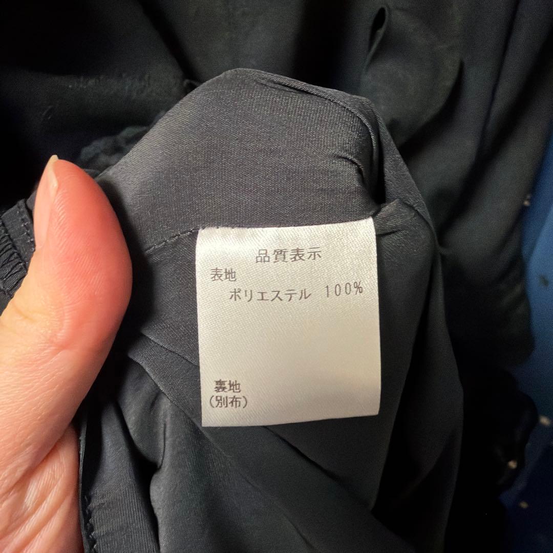 marble クラシカルプリーツケープ付きファーコート　黒　未使用