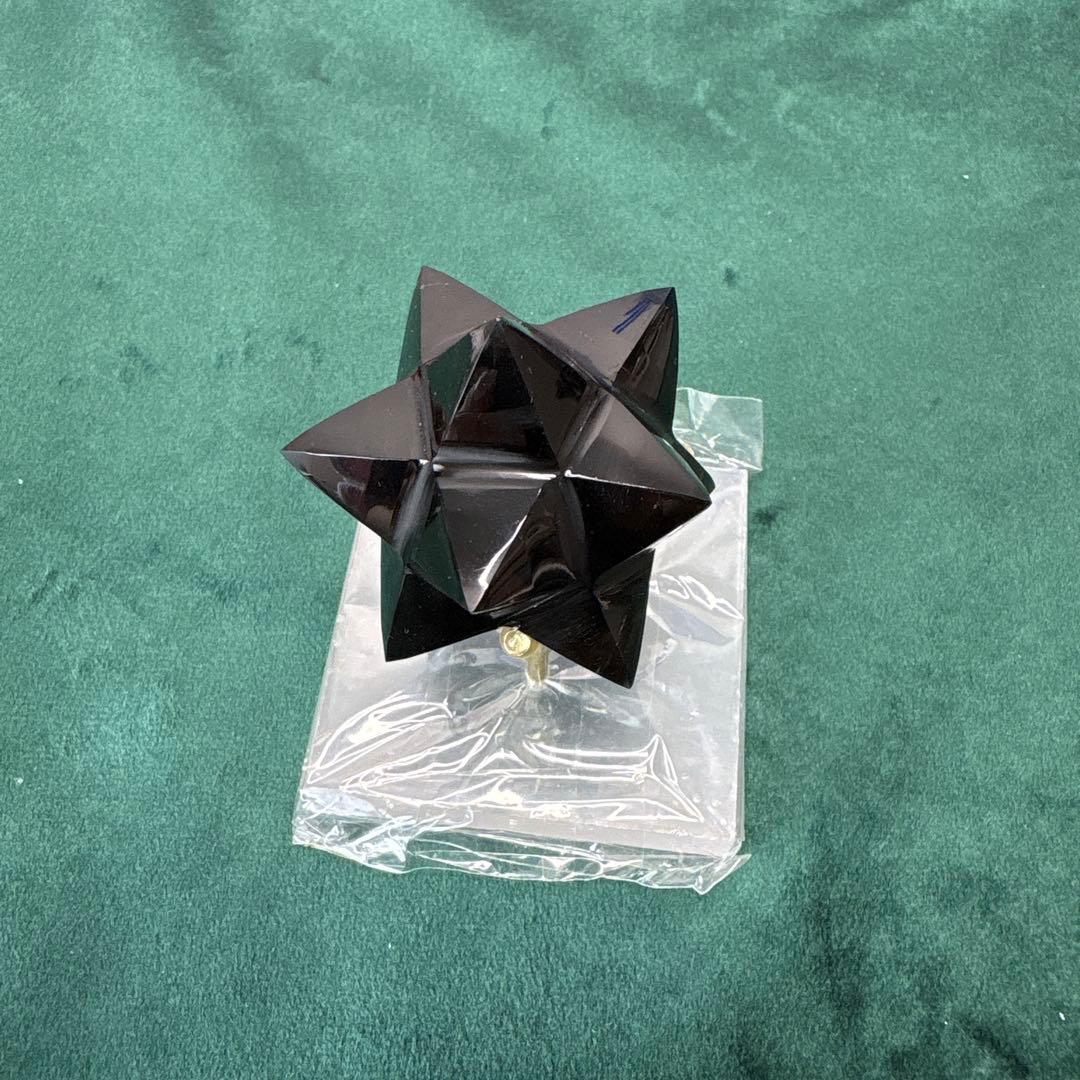 スモーキークォーツ マカバスター 台座付き