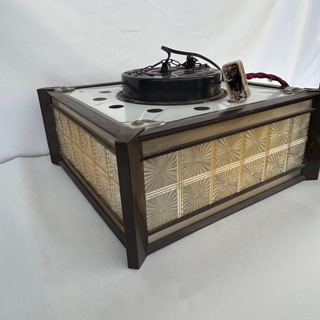 和室用 照明の傘 天井照明 ビンテージ 昭和レトロ