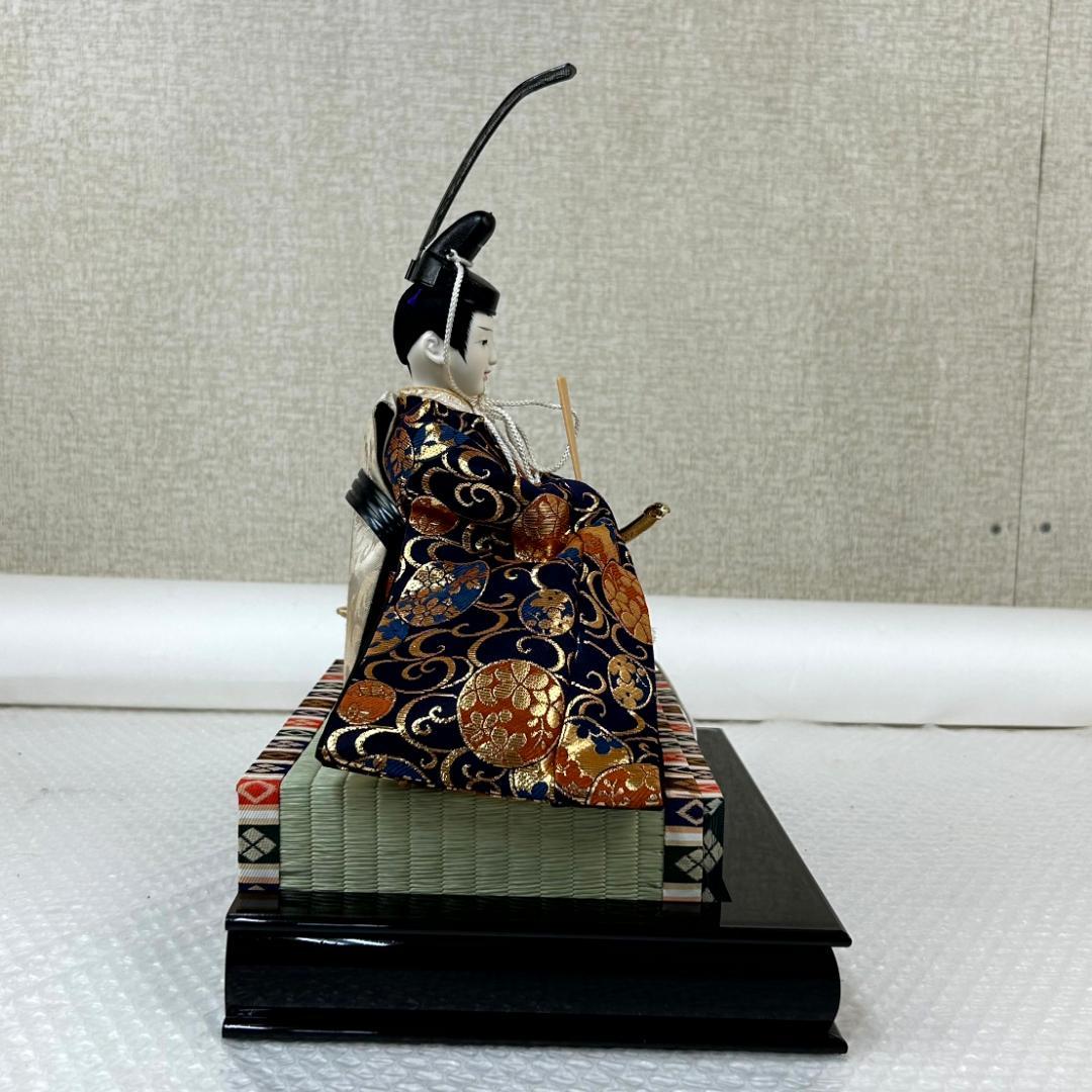 久月　雛人形　親王飾り　屛風・台座・畳付き
