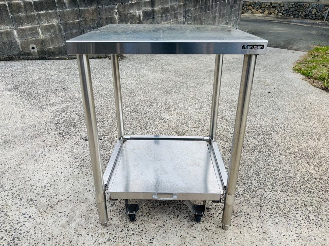 J4★作業台★業務用 ステンレス 厨房設備 店舗用 ステンレス作業台 炊飯釜台