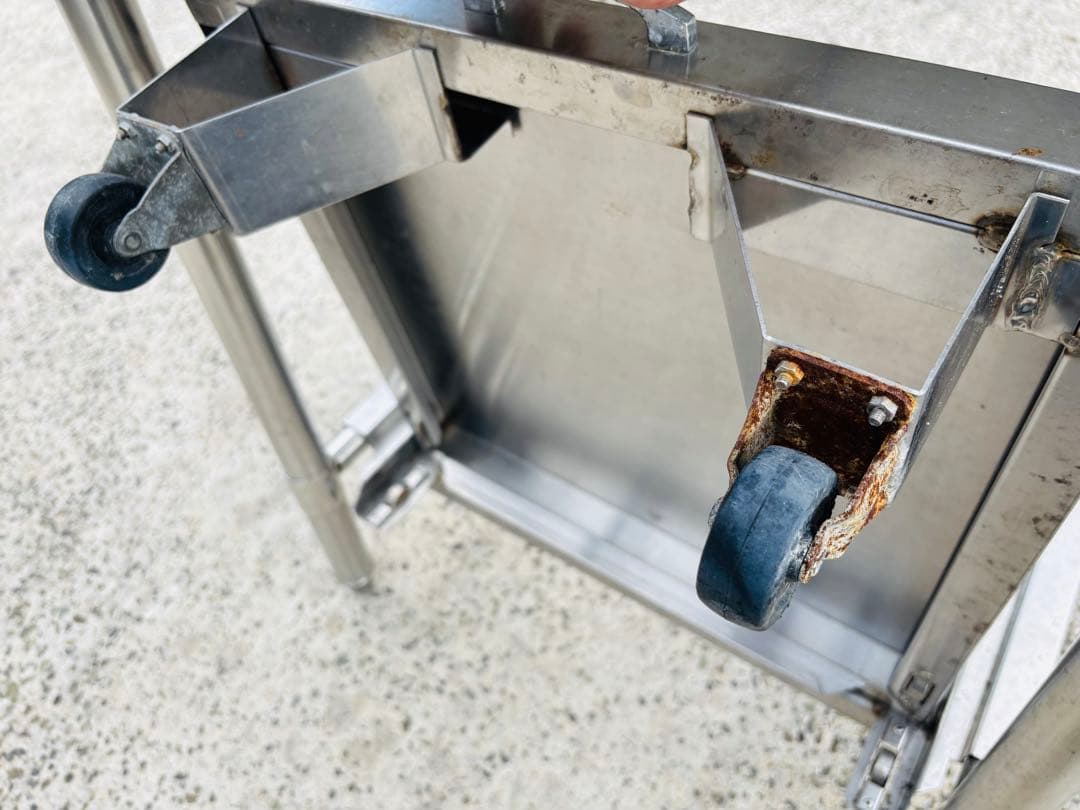 J4★作業台★業務用 ステンレス 厨房設備 店舗用 ステンレス作業台 炊飯釜台