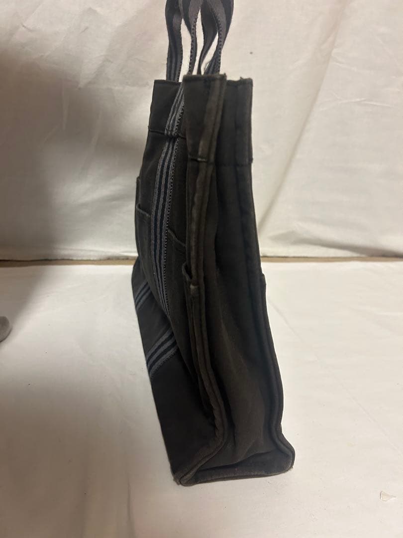 エルメス フールトゥ MM ブラック トートバッグ キャンバス 正規品