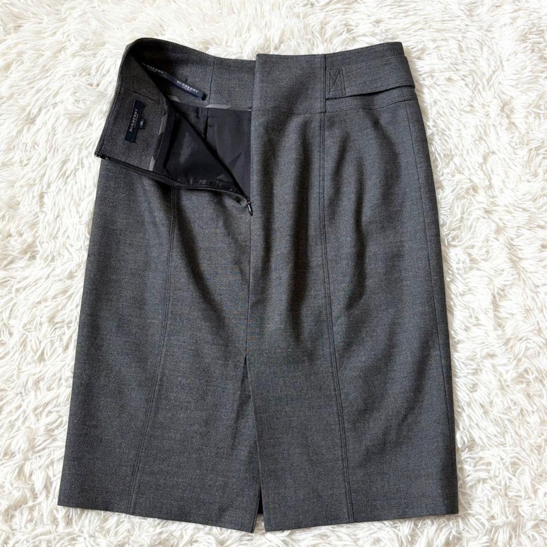 極美品 バーバリー ロンドン スーツ セットアップ スカート ノバチェック 1B