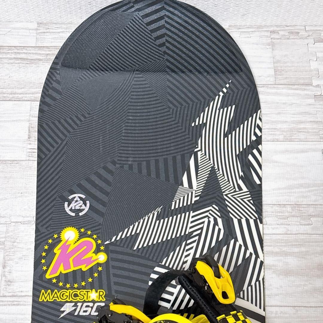 K2 MAGICSTAR スノーボード セット 160cm head 160