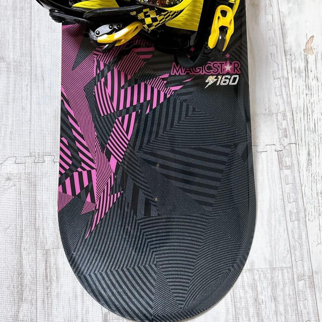 K2 MAGICSTAR スノーボード セット 160cm head 160
