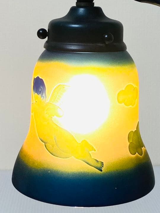 【 希少 】ヨーロピアン調 吊り下げタイプ エンジェル テーブルランプ