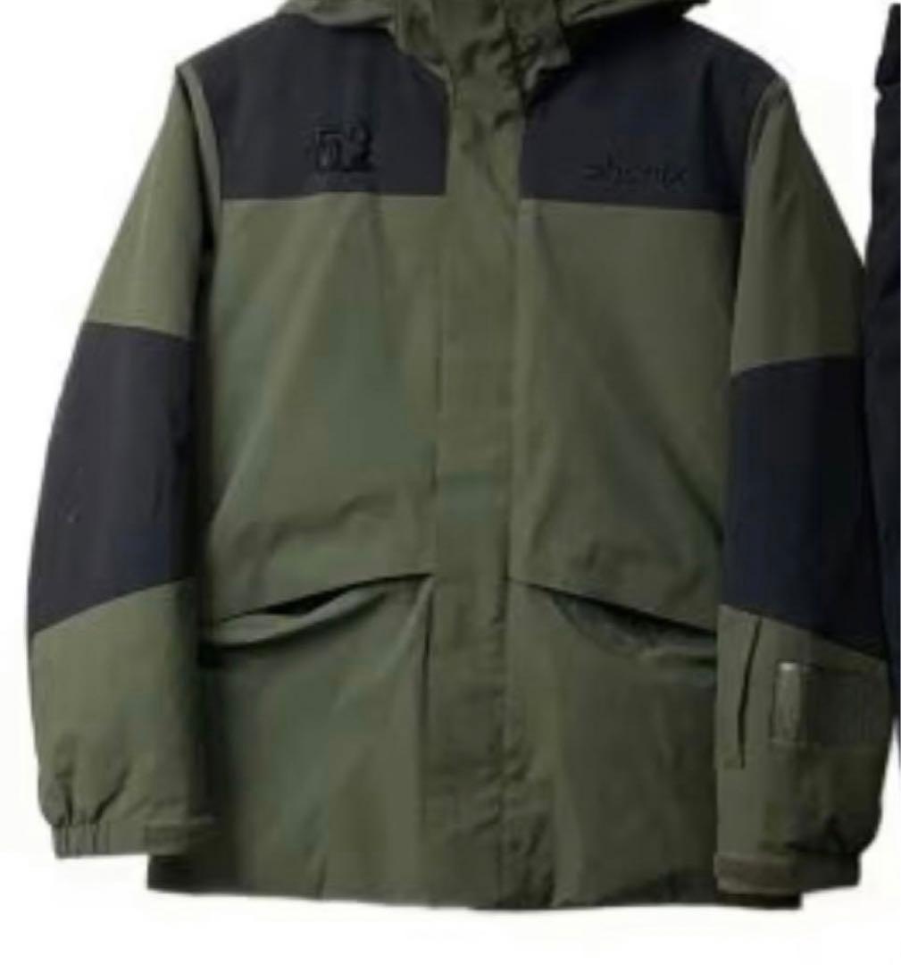 新品タグ付き未使用　phenix フェニックス　スキーウェア　110㎝　カーキ