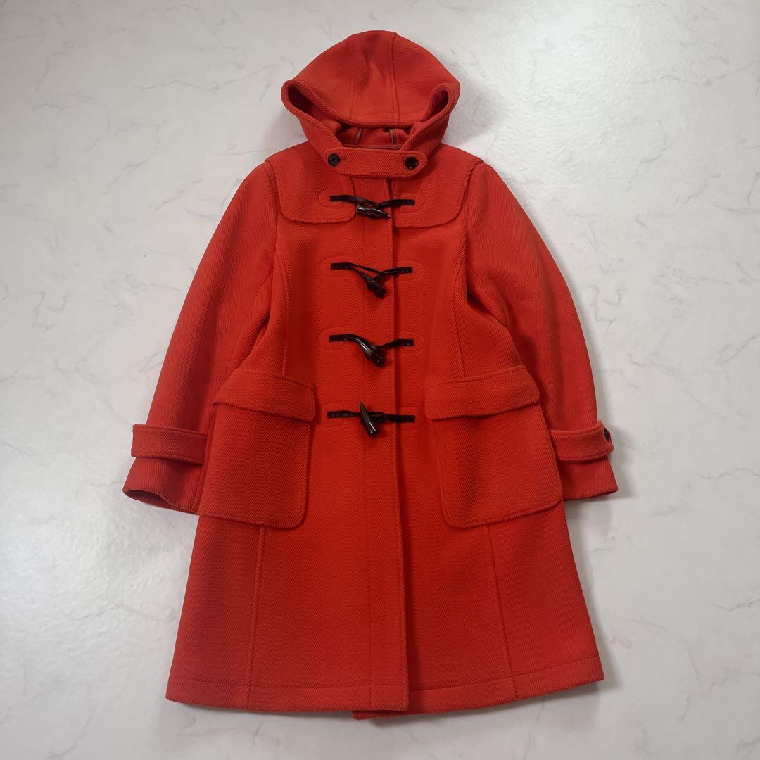 希少色　オレンジ　J.PRESS ダッフルコート　ヘリンボーン　9号　近年