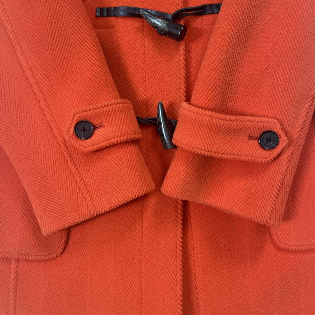 希少色　オレンジ　J.PRESS ダッフルコート　ヘリンボーン　9号　近年