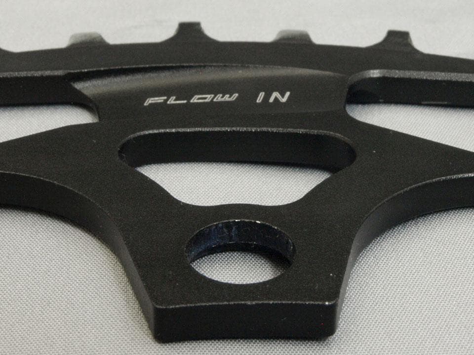 リデア(RIDEA)楕円アウターリング PCD130 5アーム 54T 中古美品