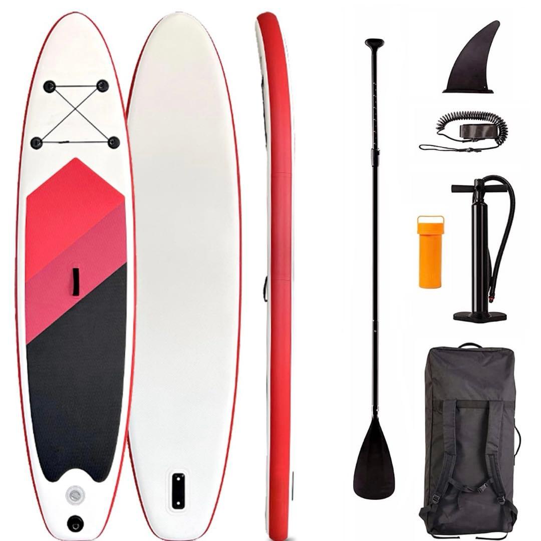 即発送❣️新品 SUP サップボード 赤 2人乗り 初心者OK アウトドア 夏休み