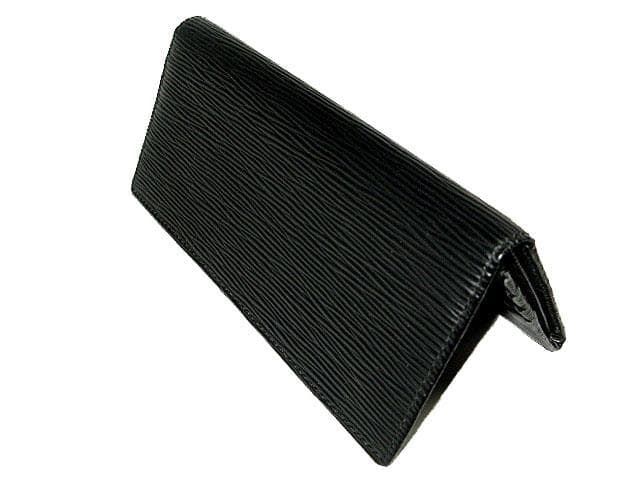 札入れ長財布　ウェーブ　牛革型押し