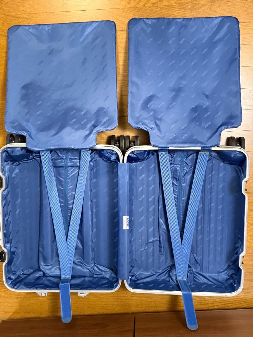 【美品】RIMOWAトパーズ　45リットル　４輪キャリーケース TSAロック付き