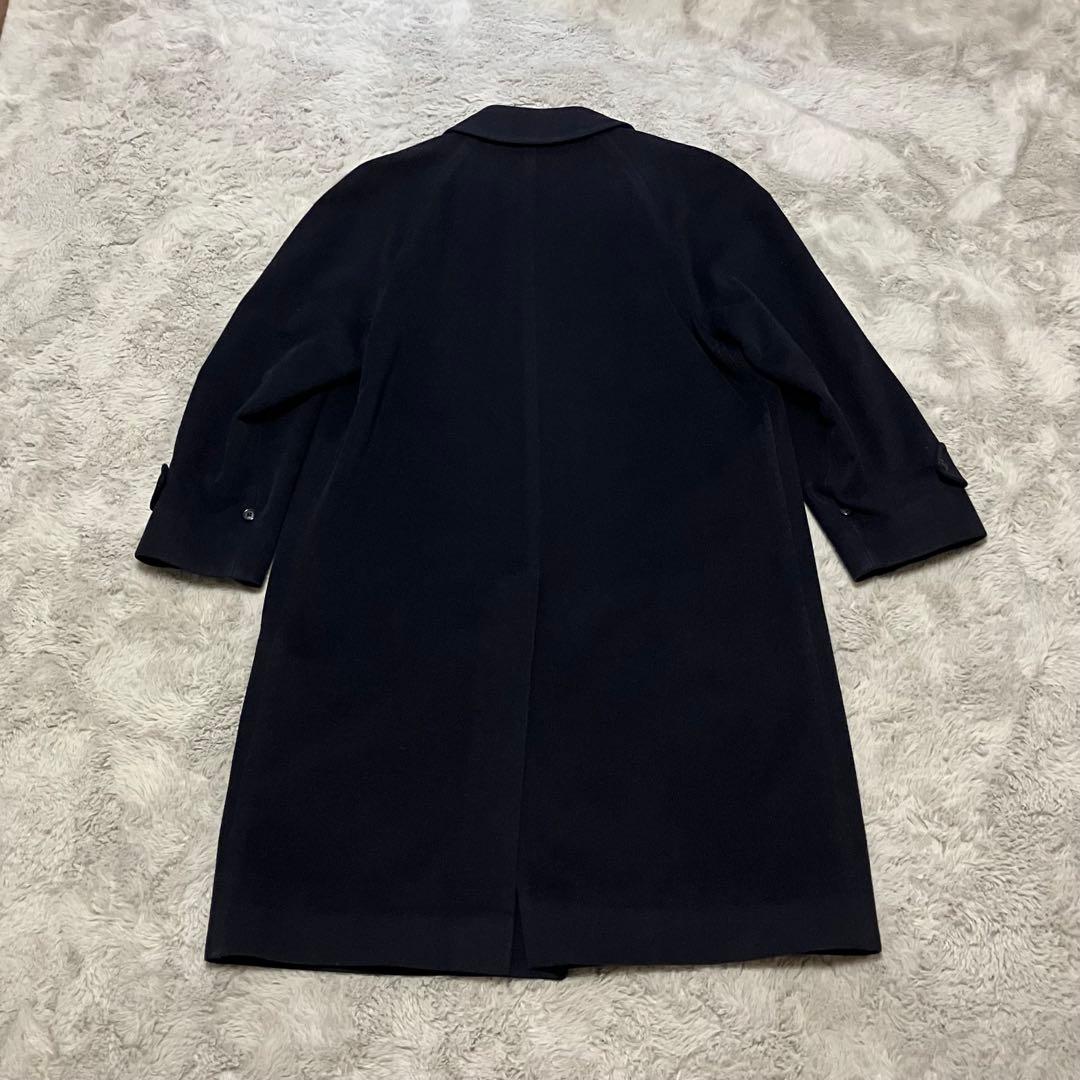 80’s Burberry ステンカラーコート ダークネイビー ヴィンテージ