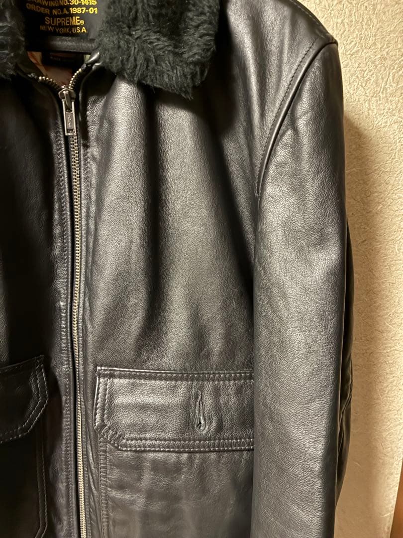 シュプリーム ショット　A2 12ss ブラック　サイズM