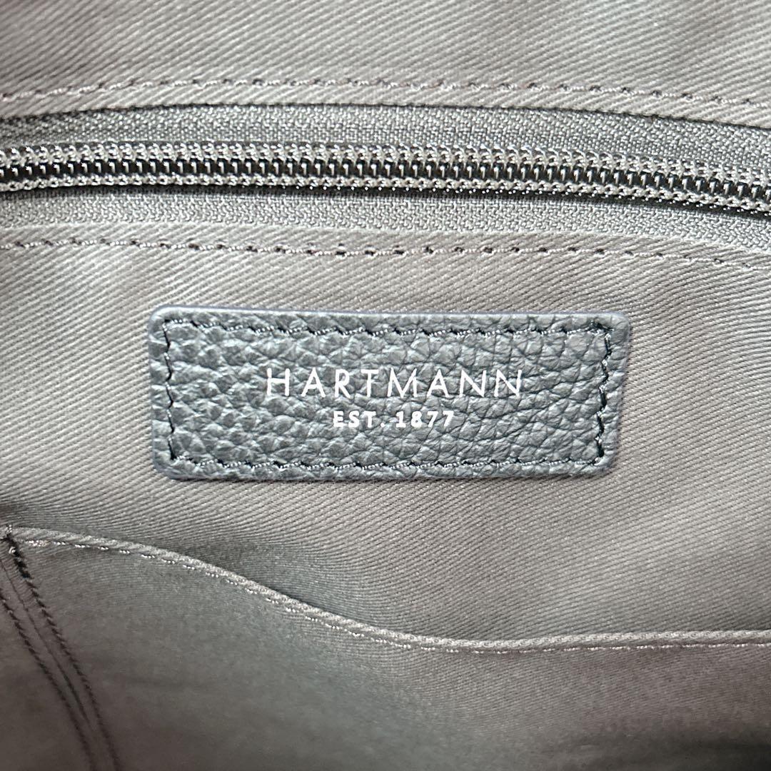 【美品】HARTMANN グレンデール トートバッグ ビジネス レザー 肩掛け