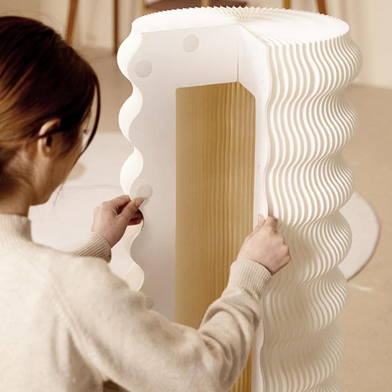 ディスプレイスタンド直径40cm高さ118㎝展示台 陳列台組立不要展示会イベント