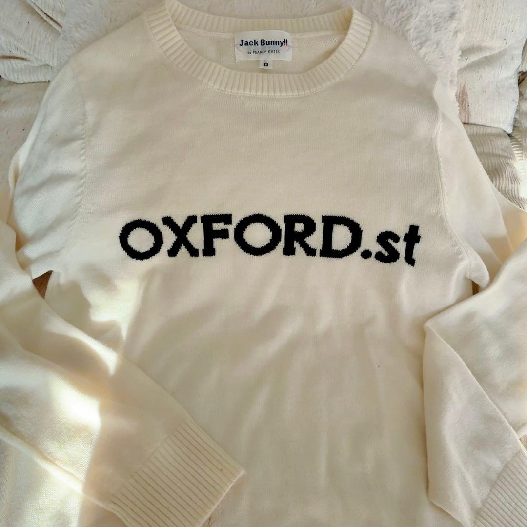 【試着のみ】ジャックバニー パーリーゲイツ ニット セーター 0 ゴルフウェア