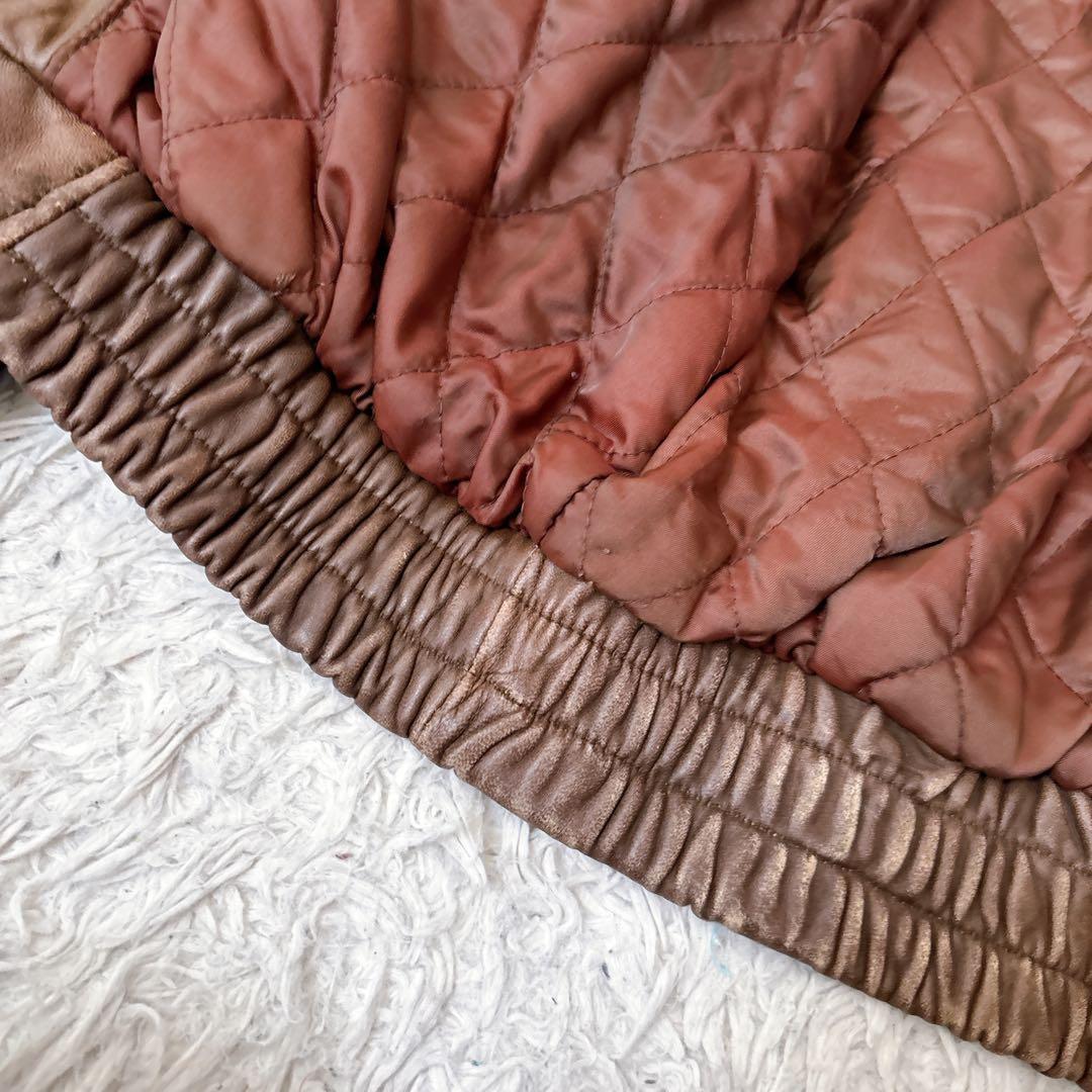 vintaga A-2 フライトジャケット レザージャケット　羊革　短丈　M