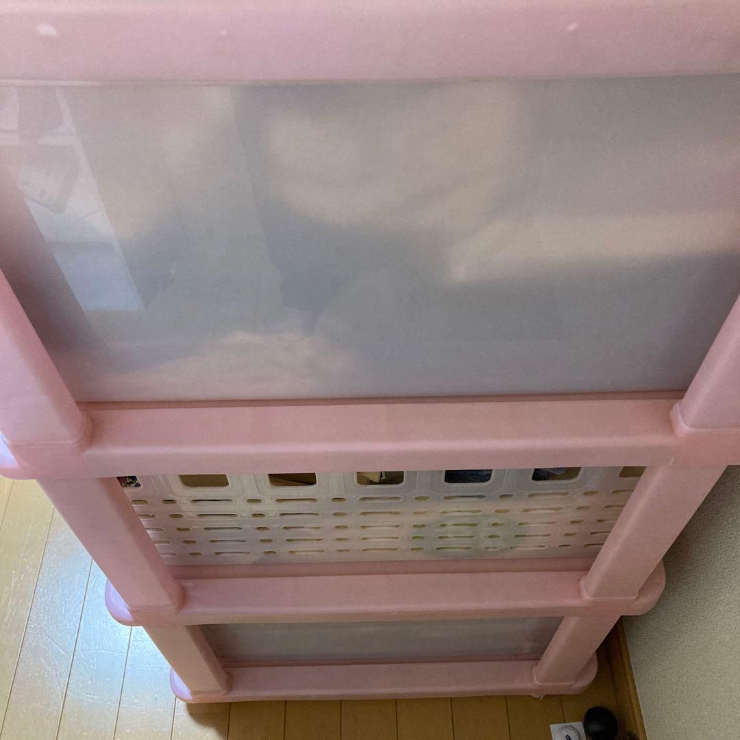 ハローキティ3段収納