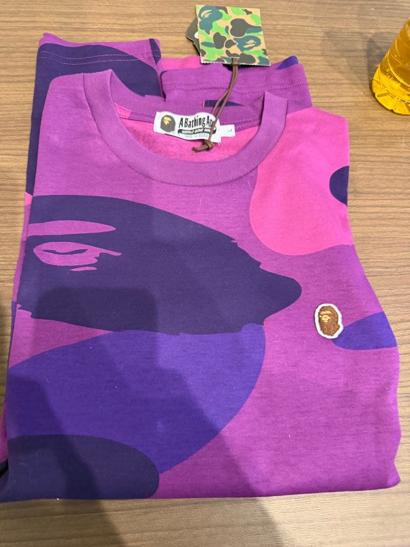 9*★様 未使用A BATHING APEロンT 長袖Tシャツ　サイズL