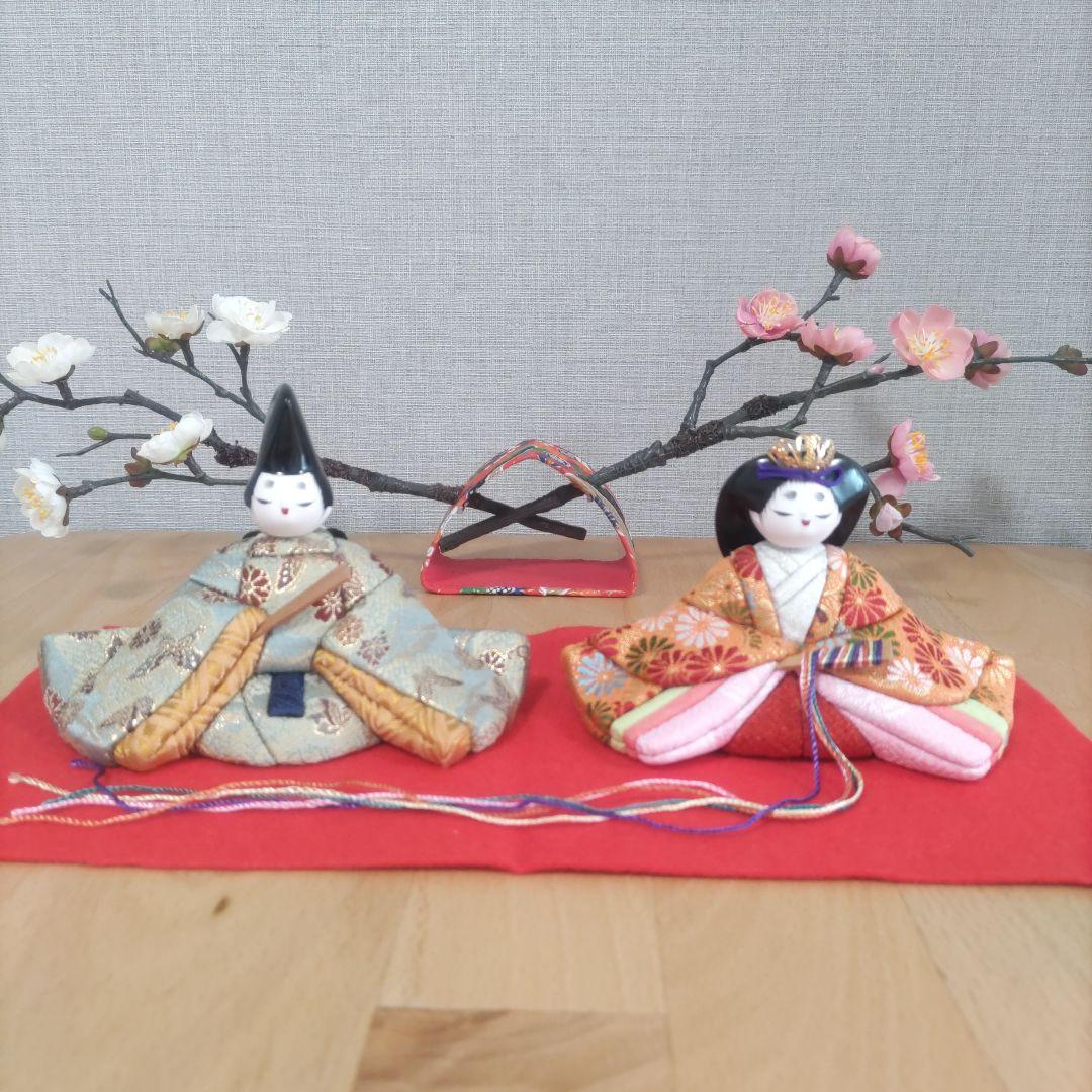 木目込人形❀ひな祭り❀小さい 雛人形