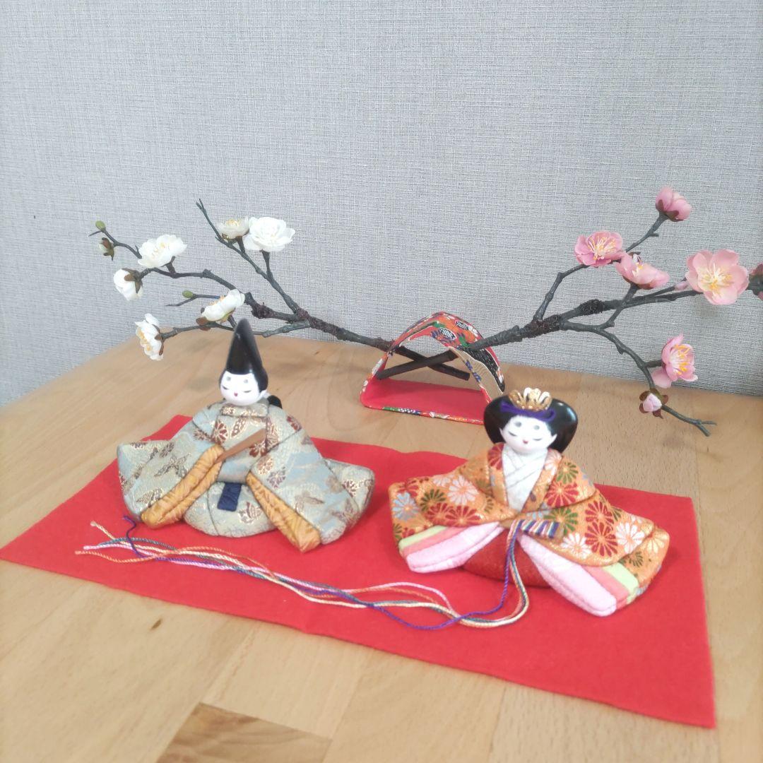 木目込人形❀ひな祭り❀小さい 雛人形