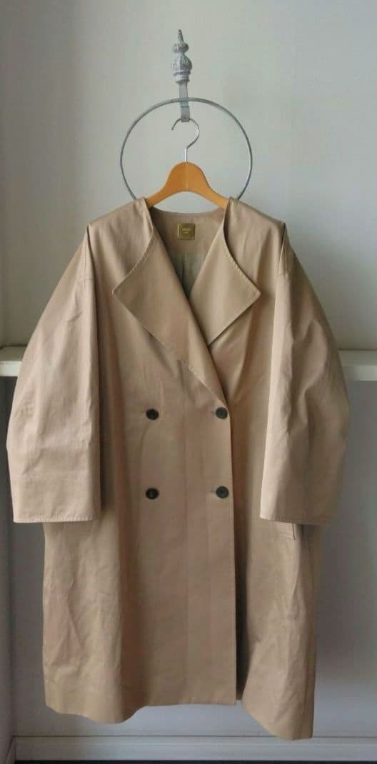 専用　ミューズドゥズイエムクラス　ギャバノーカラー　トレンチコート