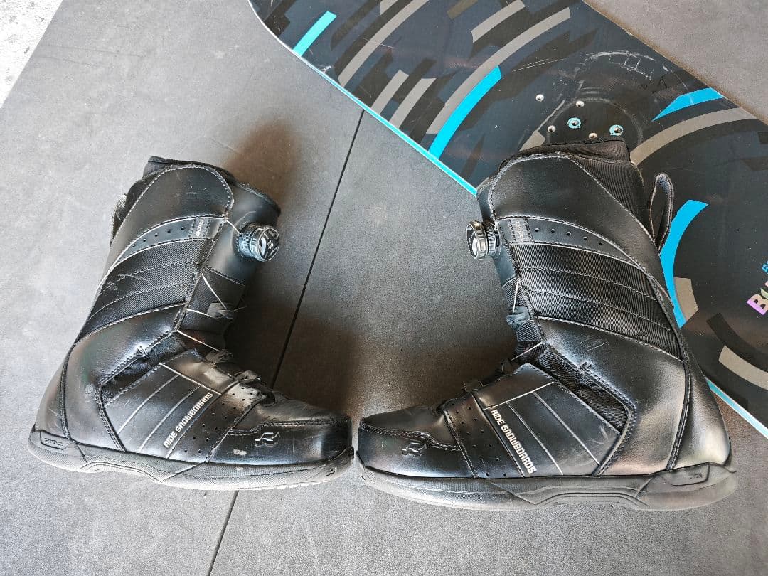 BURTON・SAᏞOMON・RIDE　スノーボード3点セット