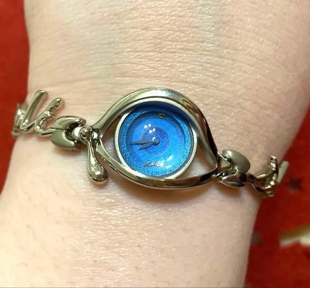 ✨美品 ✨SALVADOR DALI アイオブタイム 腕時計 電池交換済 稼働品