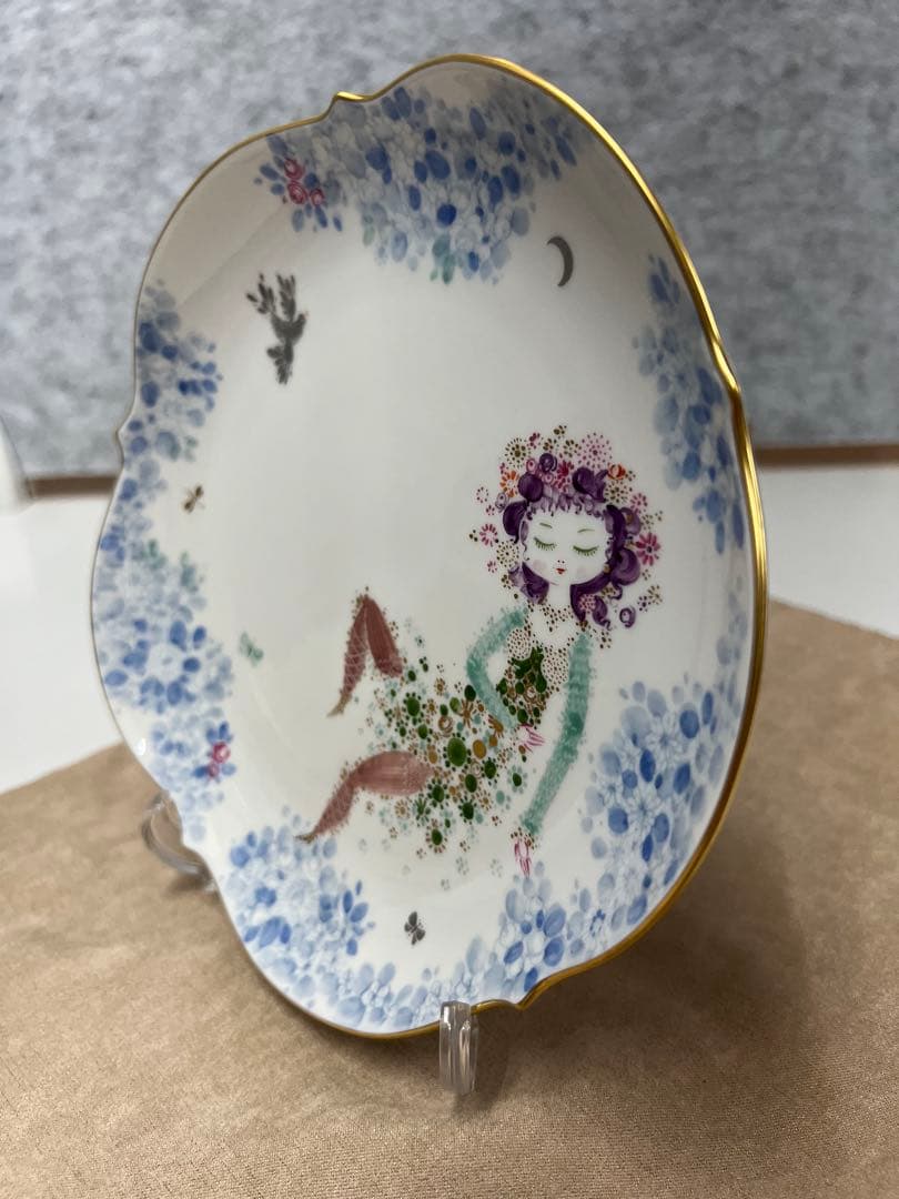 Meissen マイセン 真夏の夜の夢 プレート 一級品