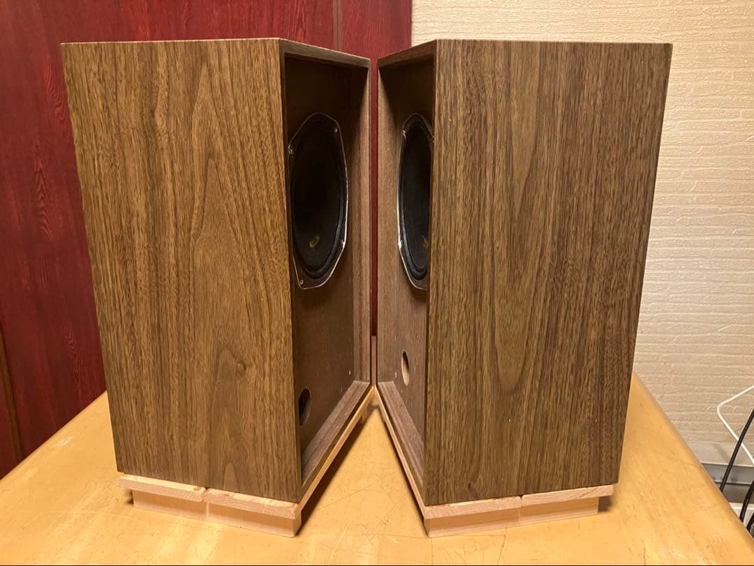 Diatone P-610B 初期型8Ω Sansui格子柄小型箱