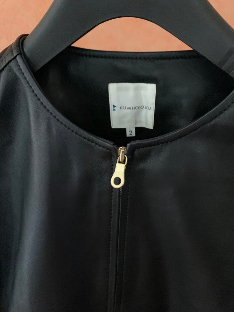 組曲　kumikyoku 2 M 黒 レザージャケット 羊革
