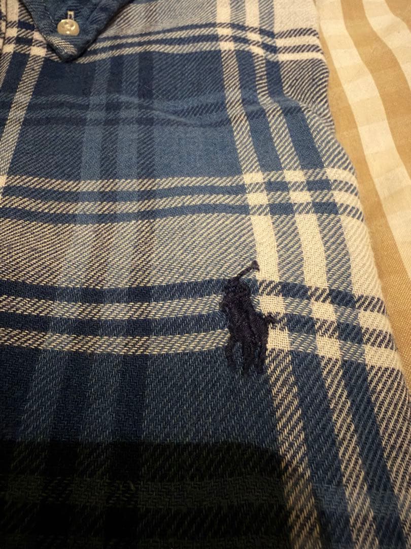 RALPH LAUREN ラルフローレン オンブレチェックシャツ M