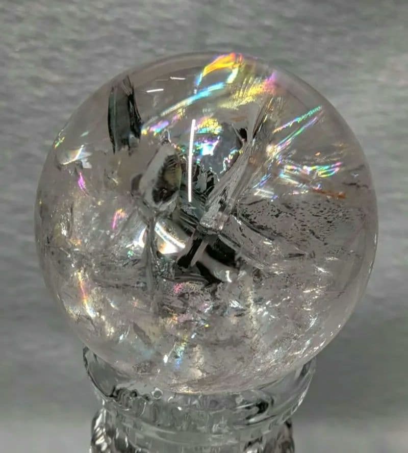 【高品質】ピンクアゼツライト⑦スフィア５cm　丸玉　置物　新入荷❣️