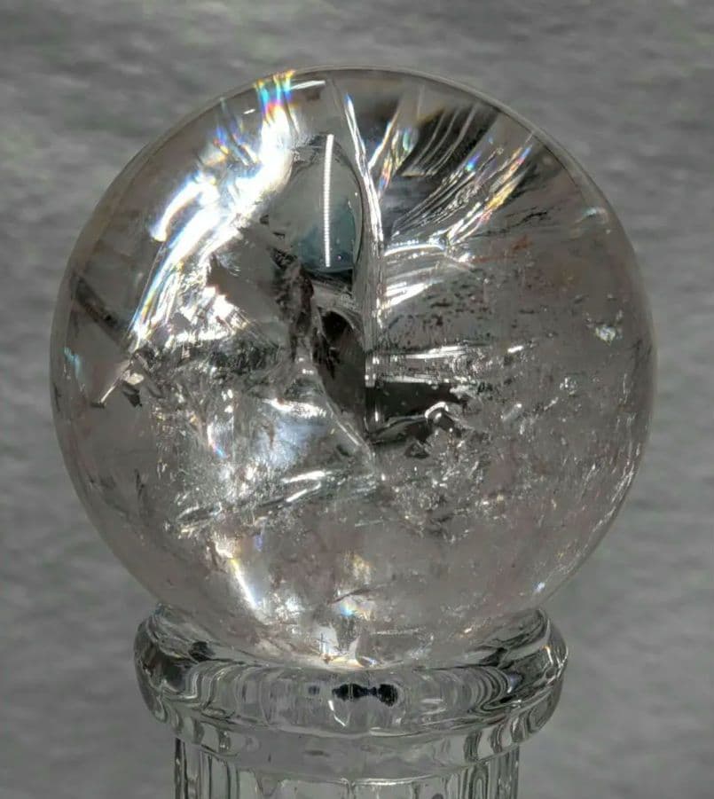 【高品質】ピンクアゼツライト⑦スフィア５cm　丸玉　置物　新入荷❣️