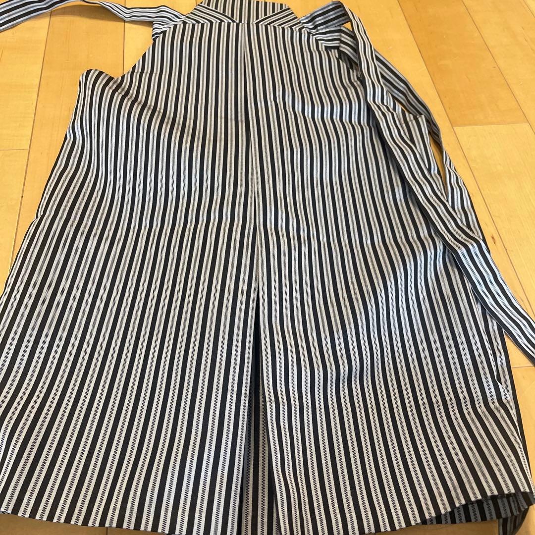 ストライプ着物ドレス（子供用）　はかま　袴　七五三