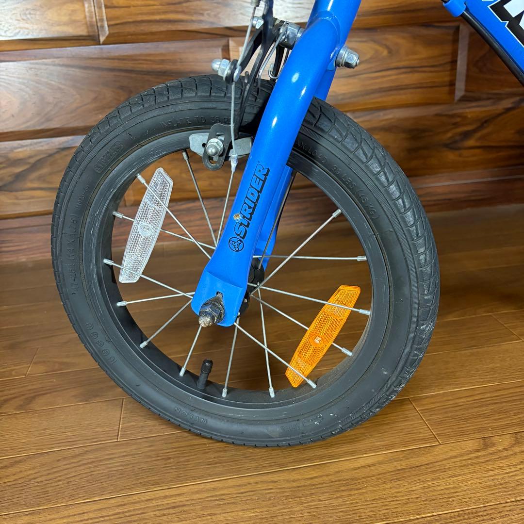 STRIDER ストライダー 14X ブルー 14インチ 美品 スタンドつき