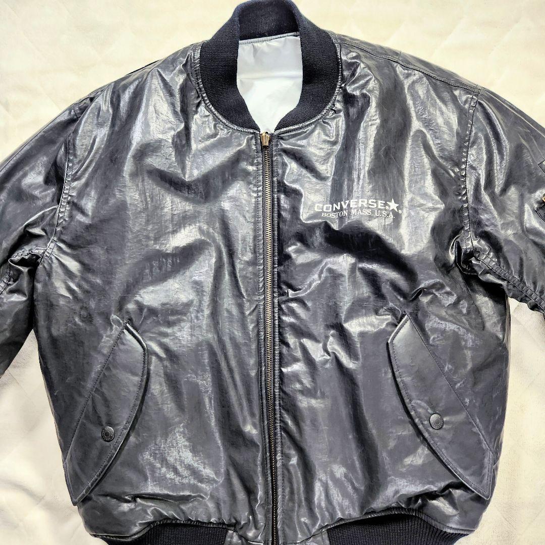 【A】CONVERSE　MA-1　フライトジャケット　リバーシブル